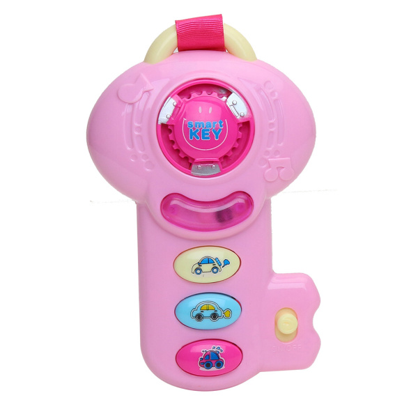 Развивающая игрушка Pituso Музыкальный ключ свет, звук (Розовый)