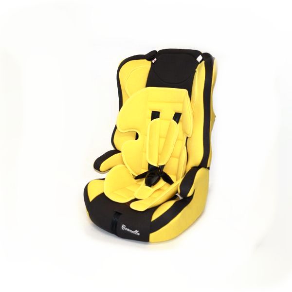 Автокресло Teddy Bear 9-36 кг с вкладышем (23 yellow+black dot)