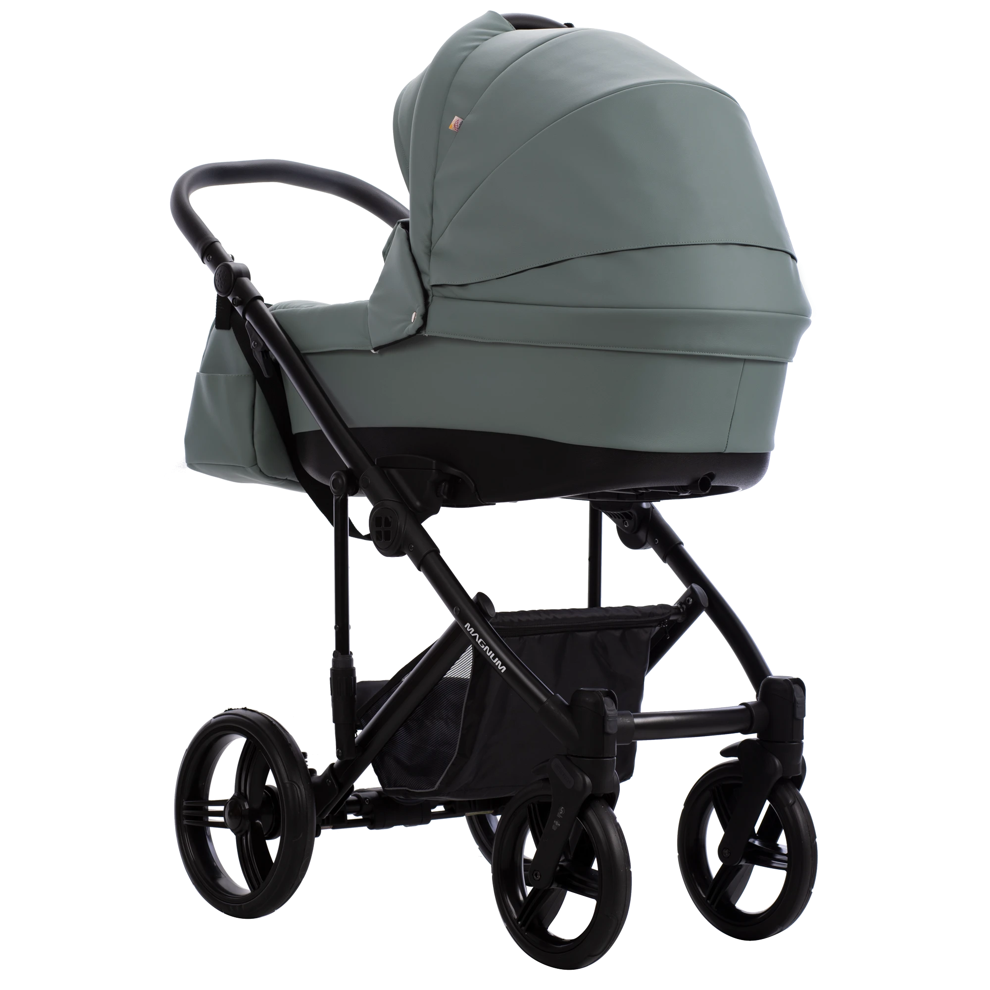 Коляска Bebetto Magnum PRIMA 2в1 (Prima 07 шалфей кожа) Коляска Bebetto Magnum PRIMA 2в1 (Prima 07 шалфей кожа)