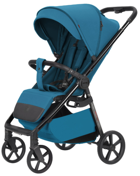 Коляска прогулочная Carrello Bravo carbon (Azure Blue)