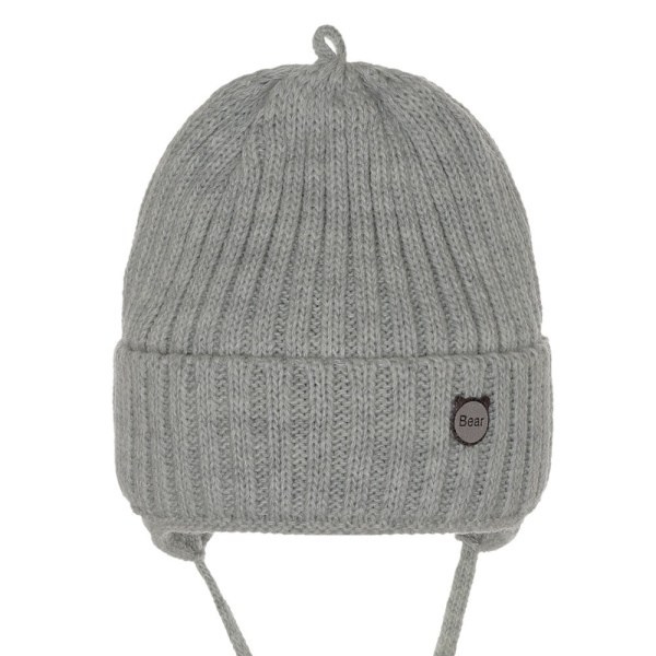 Шапка  двухслойная   Grandcaps GC-F241 (р.42-44бледно-серый)