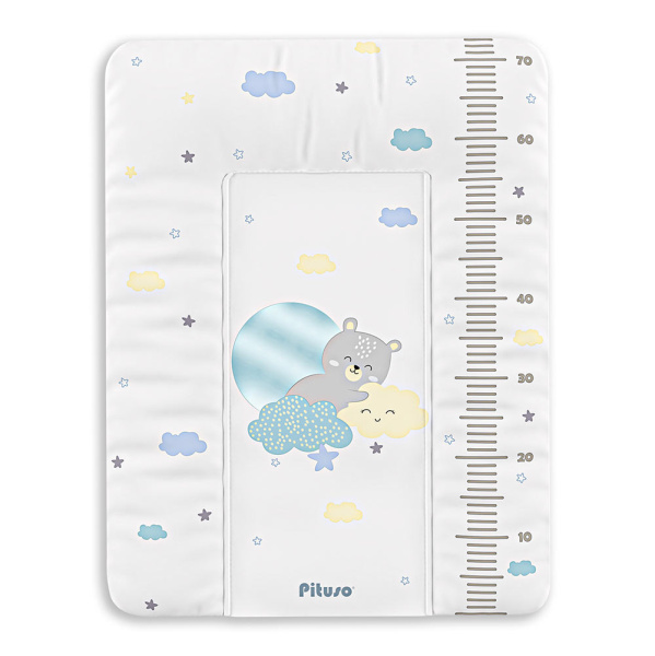 Матрац для пеленания мягкий Pituso 72х52 см (4210-57 Спящее облачко)