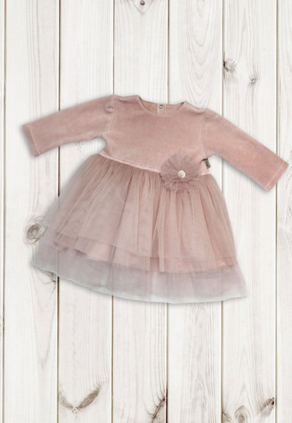 Платье "Милори" ш111/100  (рост92-98розовый)