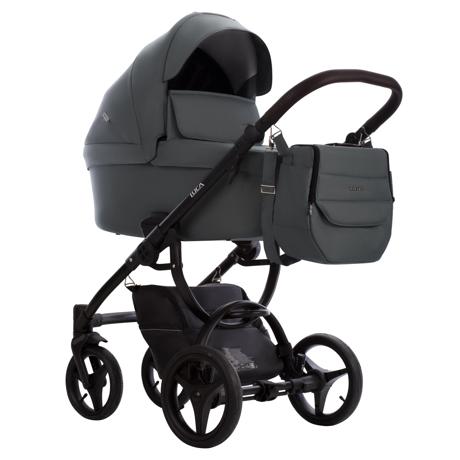 Коляска Bebetto Luca 2в1 (39 шалфей) Коляска Bebetto Luca 2в1 (39 шалфей)