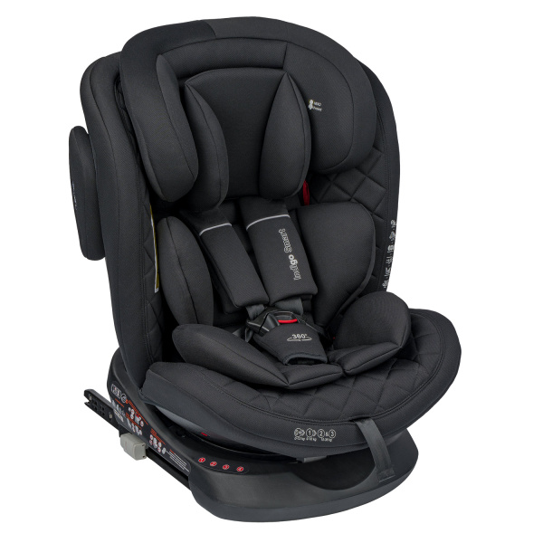 Автокресло Indigo SMART ISOFIX 0-36 кг (Черный)