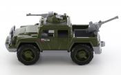 Автомобиль-пикап военный Защитник с 2-мя пулемётами  