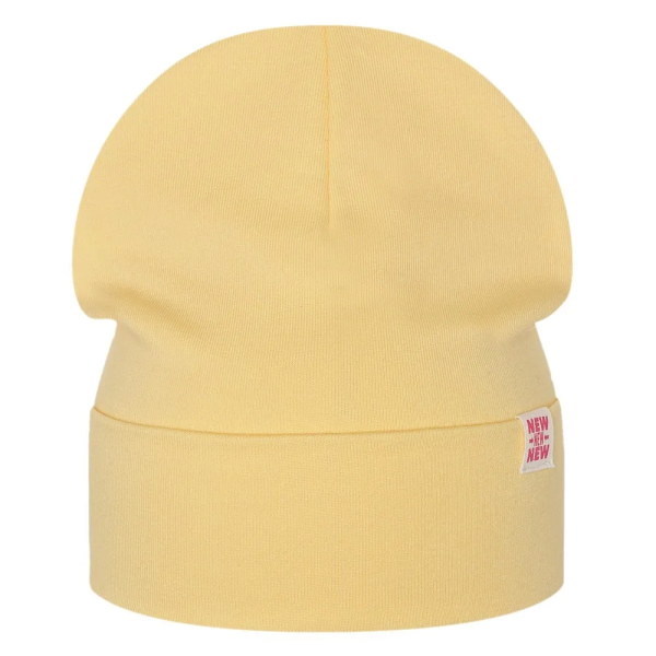Шапка  двухслойная   Grandcaps GC-PRO-N606 (р.46-48нежно-желтый)