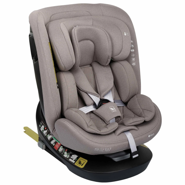 Автокресло Indigo Sence Isofix I-Size группа 0+1+2+3 (Бежевый)