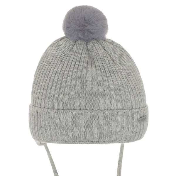 Шапка  двухслойная   Grandcaps GC-FZ94 (р.44-46светло-серый)