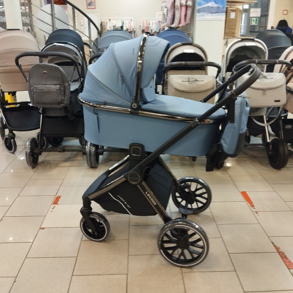 Коляска Luxmom  Fantis 3в1 (Синий)