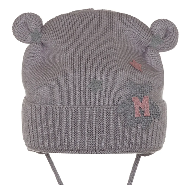 Шапка  двухслойная   Grandcaps GC-F206  (р.46-48серый)