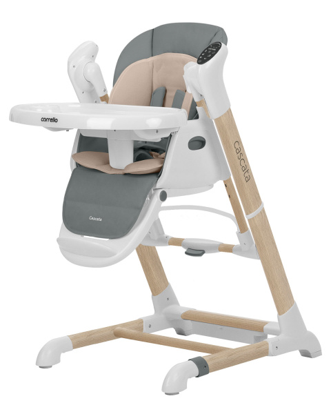 Стульчик-качели Carrello Cascata (Space Grey Wooden Сенсорный)