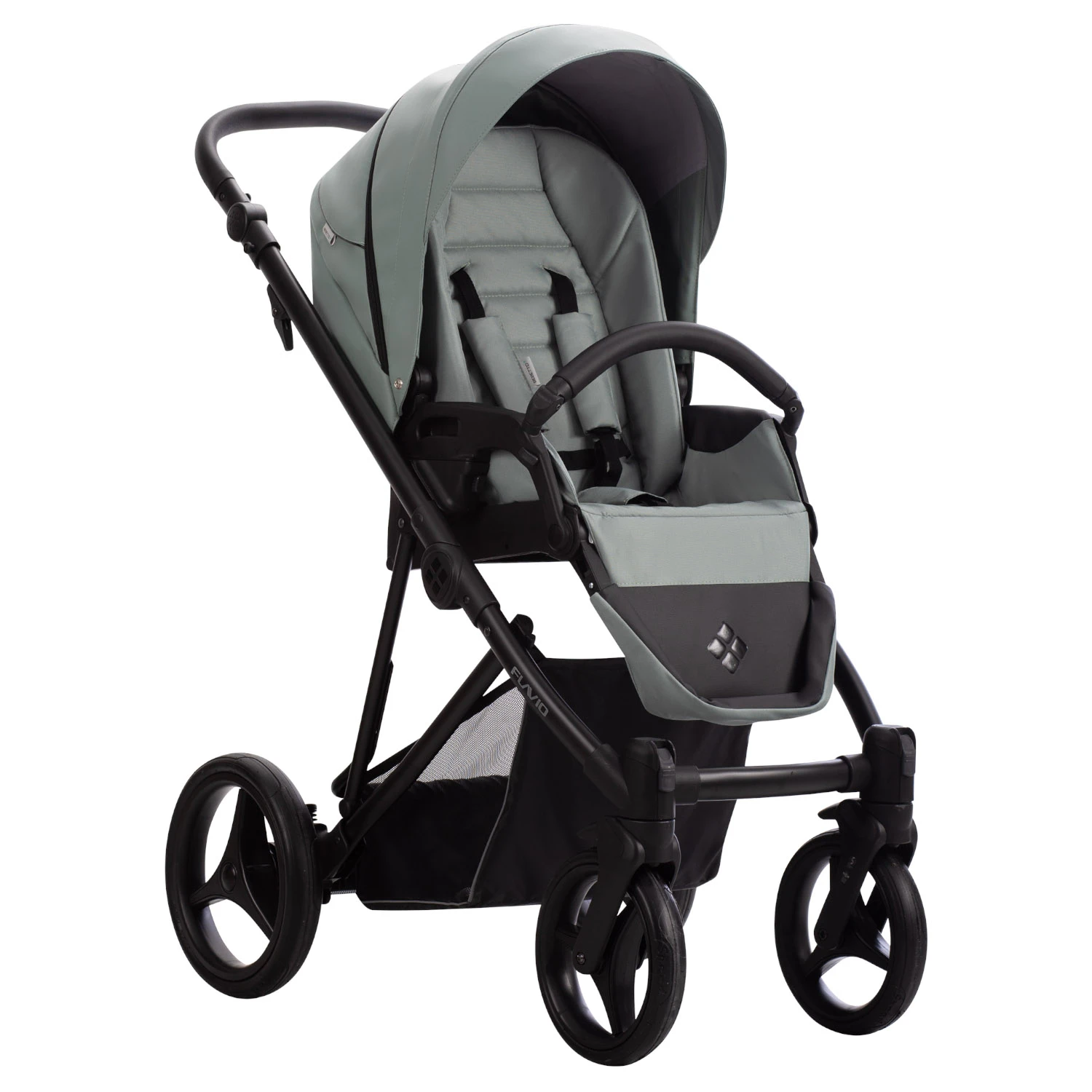 Коляска Bebetto Flavio PRO 2в1 (09 шалфей кожа) Коляска Bebetto Flavio PRO 2в1 (09 шалфей кожа)