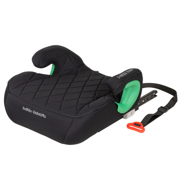 Бустер Indigo QuickFix Isofix  группа 3 (22-36 кг)  (Черный)