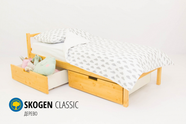 Детская кровать "Skogen classic "160х70  (дерево)