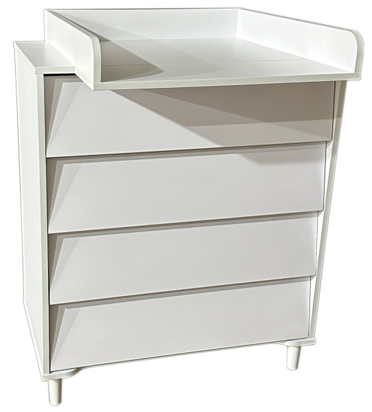 Комод Антел Marcel  (Витринный образец 738349 Белый/Белый)