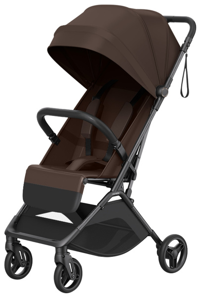 Коляска прогулочная Carrello Solo Carbon (Vintage Brown)