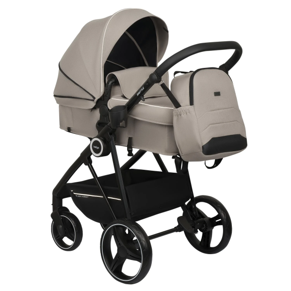 Коляска-трансформер Indigo Shuttle 3в1  (Бежевый)