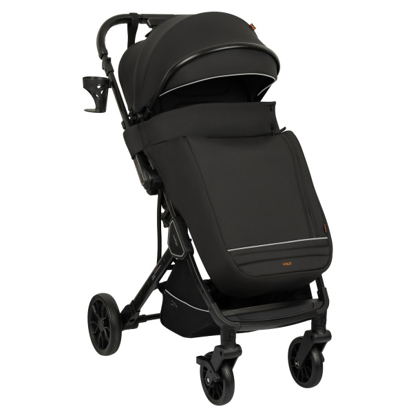 Коляска прогулочная Indigo Volt (Черный)