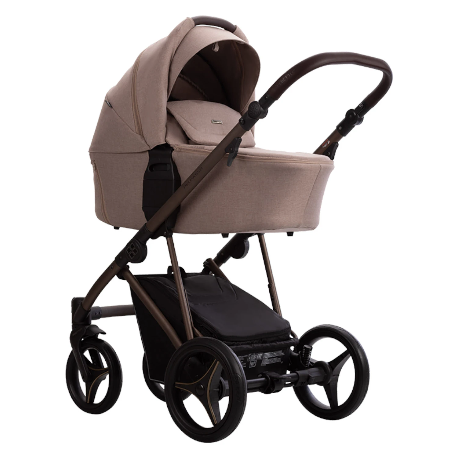 Коляска 2в1 Bebetto Pelpasso (02 Choco бежевый) Коляска 2в1 Bebetto Pelpasso (02 Choco бежевый)
