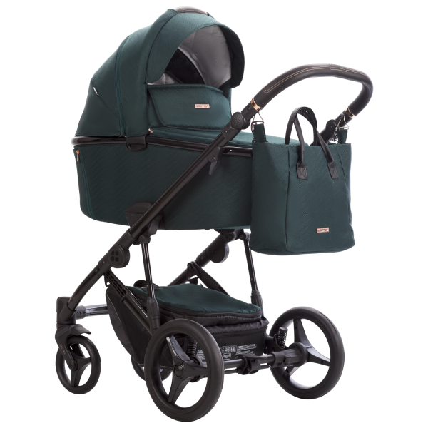 Коляска Bebetto Loren Gloss 2в1 (02 т.зеленый)