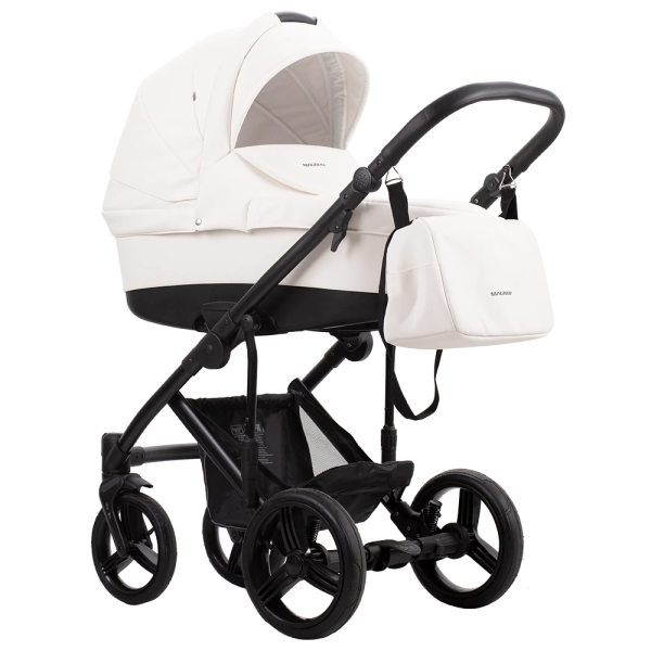 Коляска Bebetto Magnum PRIMA 2в1 (Prima 01 белая кожа) Коляска Bebetto Magnum PRIMA 2в1 (Prima 01 белая кожа)