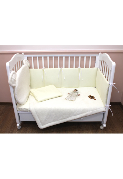 Комплект в кроватку Умка без балдахина (Экрю)