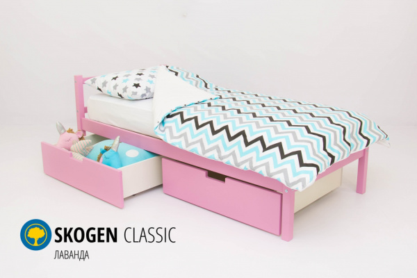 Детская кровать "Skogen classic "160х70  ( лаванда)