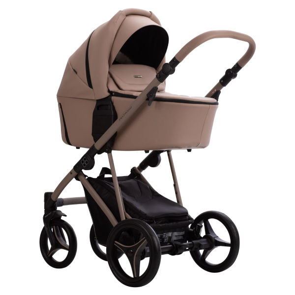 Коляска 2в1 Bebetto Pelpasso PRO  (Pro 01 Kaszmir бежевая кожа) Коляска 2в1 Bebetto Pelpasso PRO  (Pro 01 Kaszmir бежевая кожа)