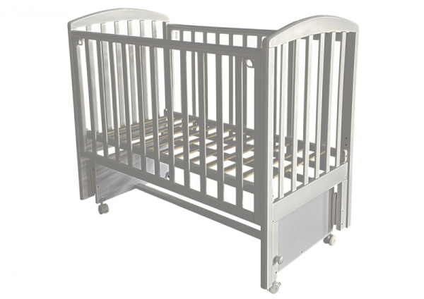 Кроватка Алита-3/5 универсальный маятник без ящика (Лунная ночь NEW)