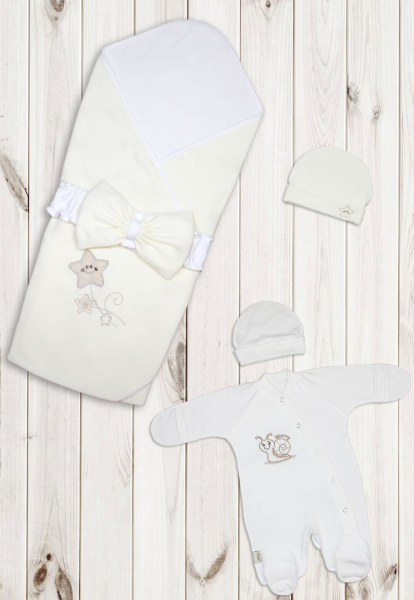 Комплект на выписку Эшли (Экрю)