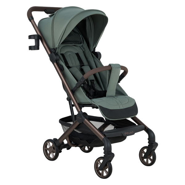 Коляска прогулочная Pituso Q5 (ZET/223/Dark olive)
