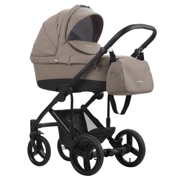 Коляска Bebetto Magnum PRIMA 2в1 (Prima 04 т.бежевая кожа) Коляска Bebetto Magnum PRIMA 2в1 (Prima 04 т.бежевая кожа)