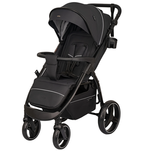 Коляска прогулочная Indigo Epica XL'2025   (Черный)