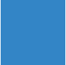 Кровать подростковая Радуга 140х70см без ящика (Белый (кант синий))