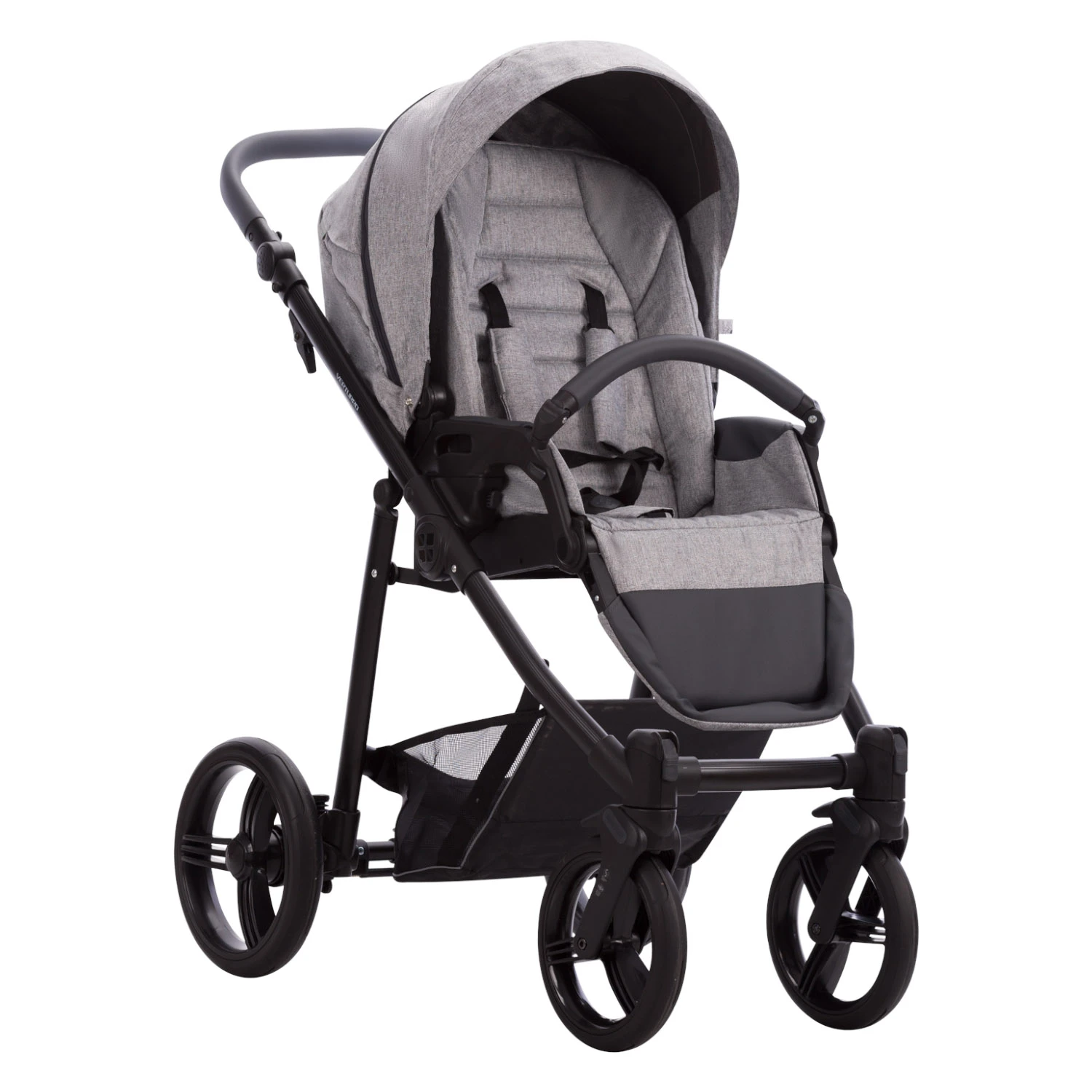 Коляска Bebetto Verturro 2в1 (04 св.серый) Коляска Bebetto Verturro 2в1 (04 св.серый)