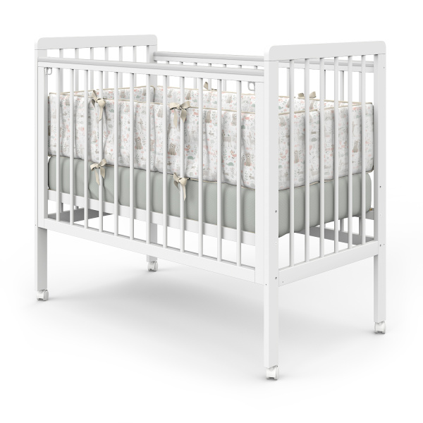 Кровать детская Атон Baby Master Ariel 04  (Белая аляска)