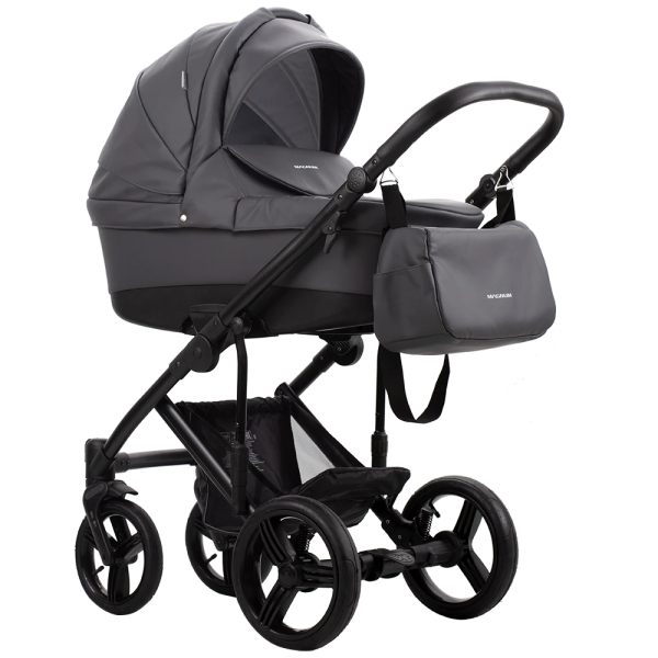 Коляска Bebetto Magnum PRIMA 2в1 (Prima 02 св.серая кожа) Коляска Bebetto Magnum PRIMA 2в1 (Prima 02 св.серая кожа)