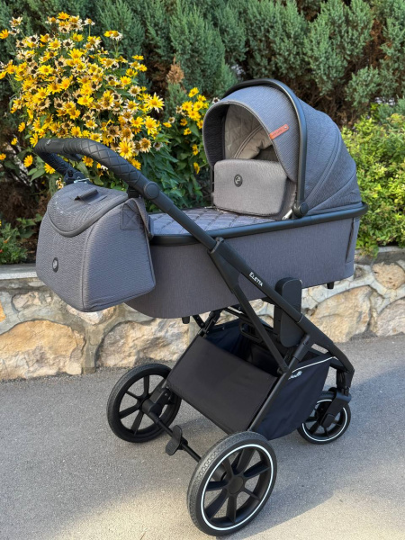 Коляска 2в1 Sevillababy Eletta E77 (Steel Grey/темно-серый)
