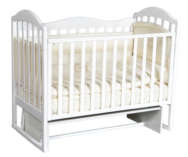 Кровать Анита-3 универсальный маятник (Витринный образец Белый)