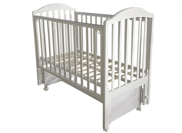 Кровать Анита-3 универсальный маятник (Белый NEW)