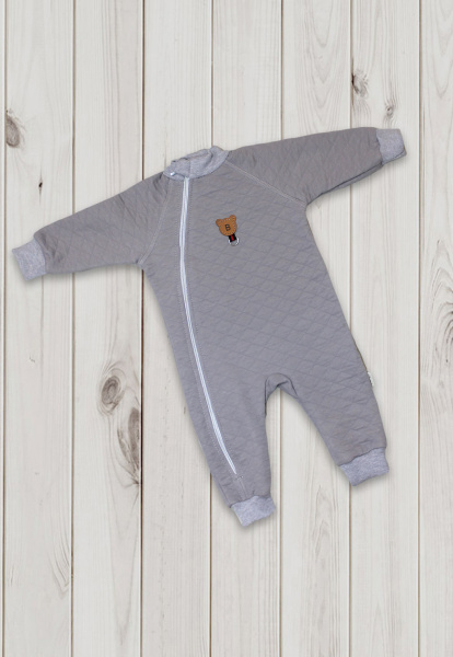Комбинезон с открытыми ножками Капитош (рост74 Серый)