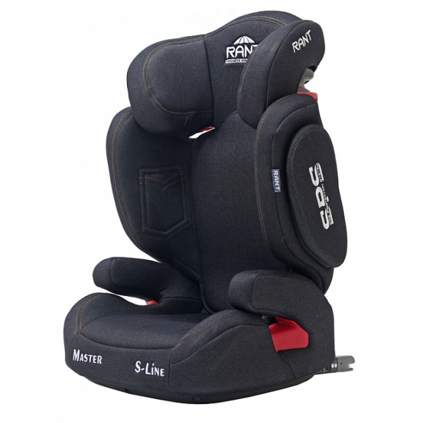 Автокресло Rant Master isofix SPS 15-36кг (Black Jeans)