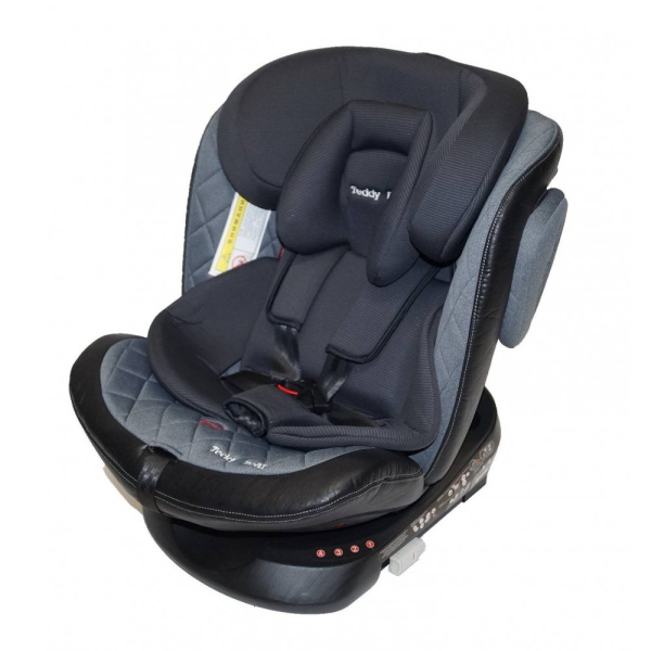 Автокресло Baby Car Seat с изофиксом 0-36 кг (Grey Plus (эко-кожа))