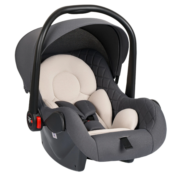 Автокресло Indigo Solo группа 0+ (0-13 кг) (Серый)