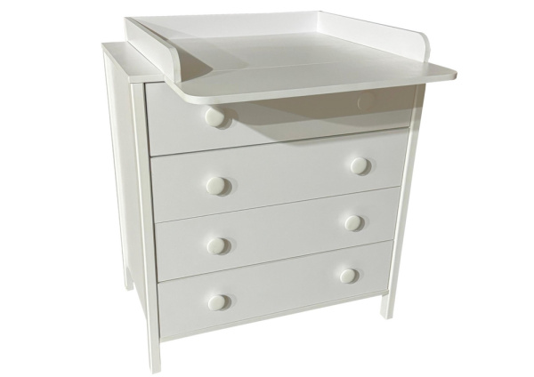 Комод Антел Solnyshko  (Белый-Белый )