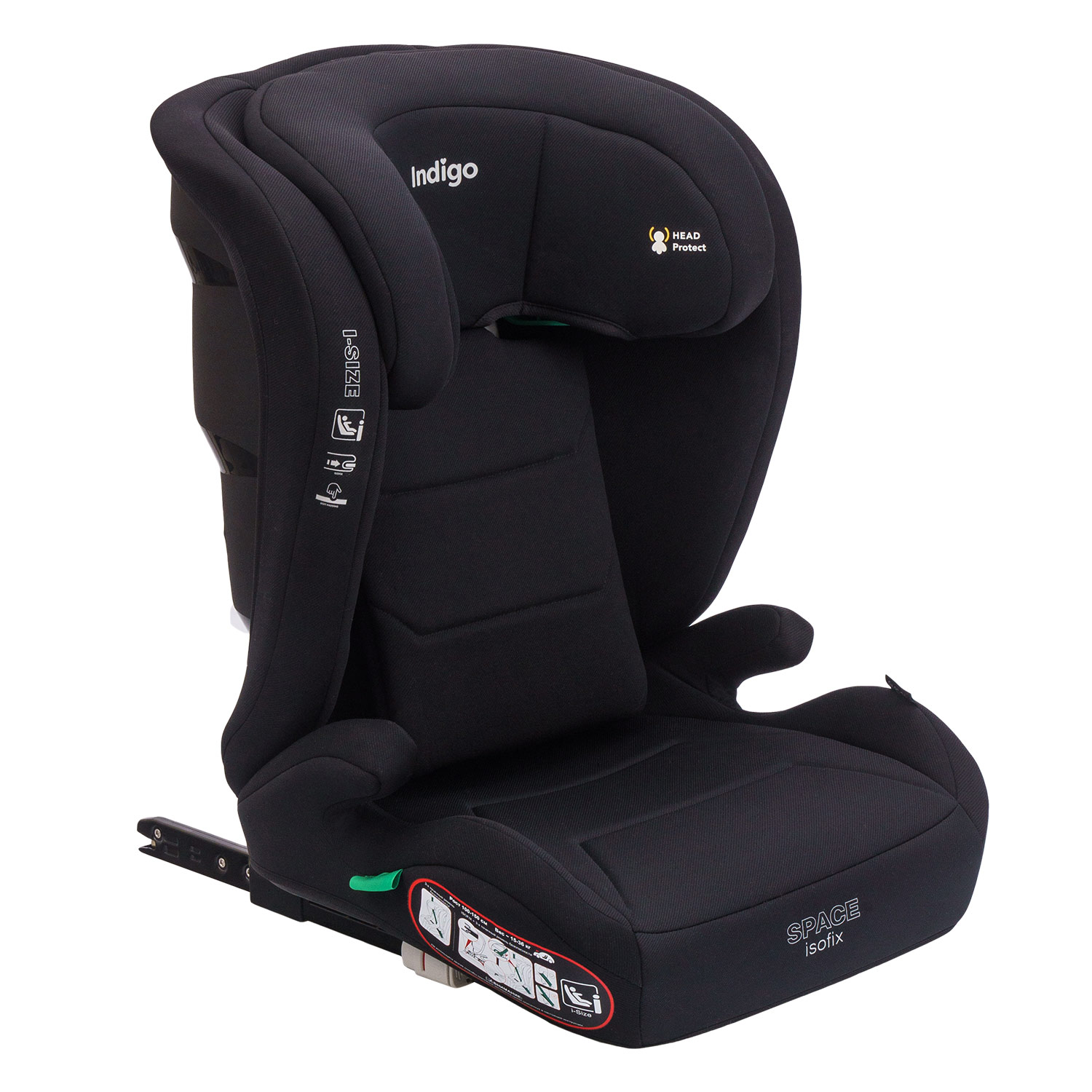 Автокресло Indigo Space ISOFIX группа 2+3 (15-36 кг)