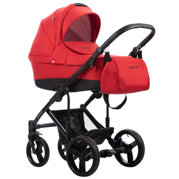 Коляска Bebetto Magnum LUX 2в1 (04 красный) Коляска Bebetto Magnum LUX 2в1 (04 красный)