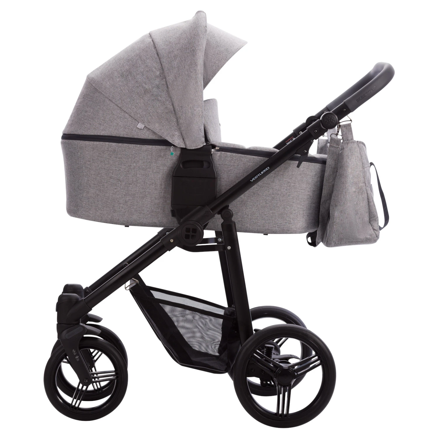 Коляска Bebetto Verturro 2в1 (04 св.серый) Коляска Bebetto Verturro 2в1 (04 св.серый)