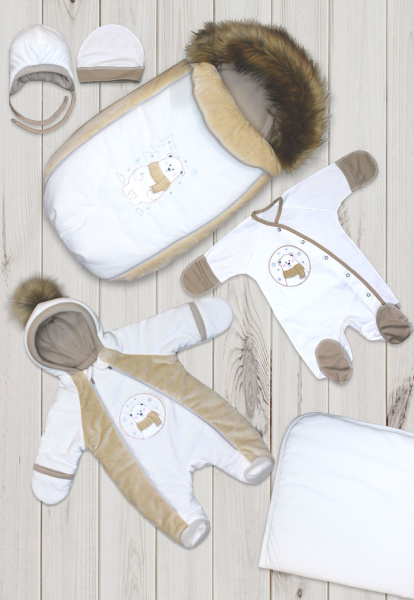 Комплект на выписку Умка (Кремовый)